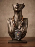 Yaari Collections Handcrafted Tribal Necklace – Unique Artisan Jewelry with Intricate Detailing - Image 4